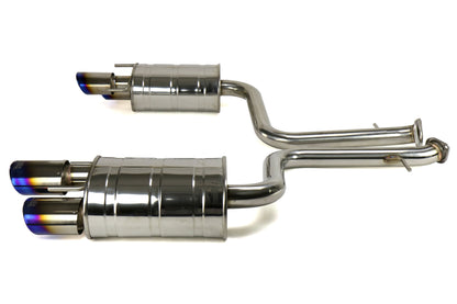 Invidia Q300 Axle Back Exhaust - Titanium Tips - 2015-2017 Lexus RC350 / RC200T