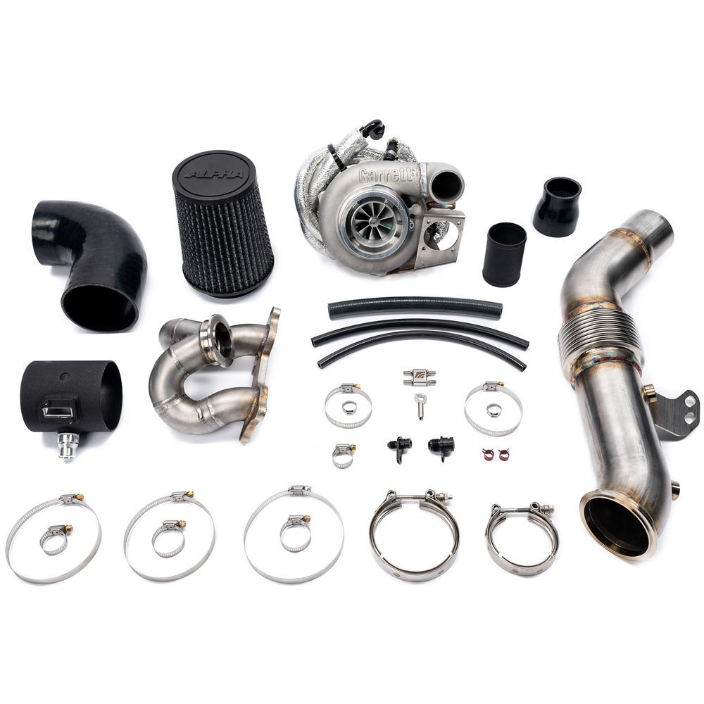 AMS PERFORMANCE A90 2020 TOYOTA GR SUPRA ALPHA 8 GTX3582 GEN II STREET TURBO KIT - 2020-2024 Toyota Supra