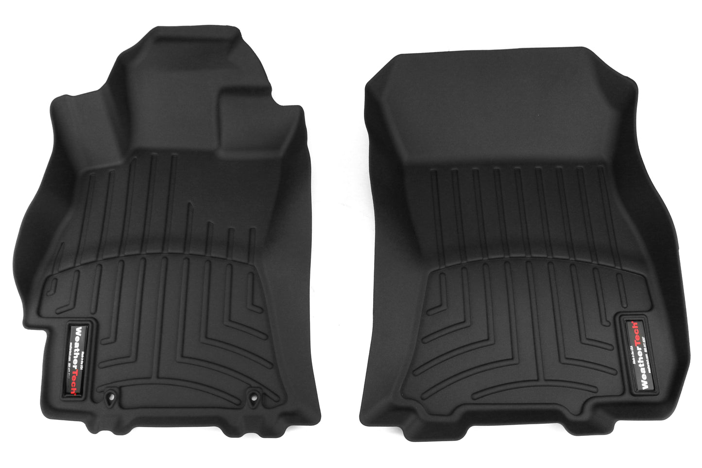 Weathertech Floorliner Black Front - 2010-2014 Subaru Legacy / 2010-2014 Outback