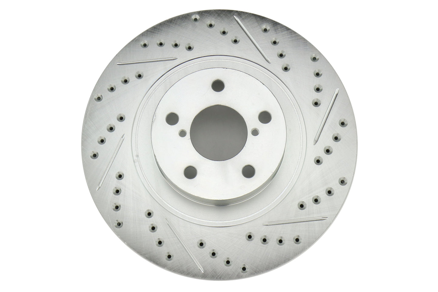 Stoptech C-Tek Sport Drilled and Slotted Rotor Single Front Left - Subaru Models (inc. 2009-2014 WRX)