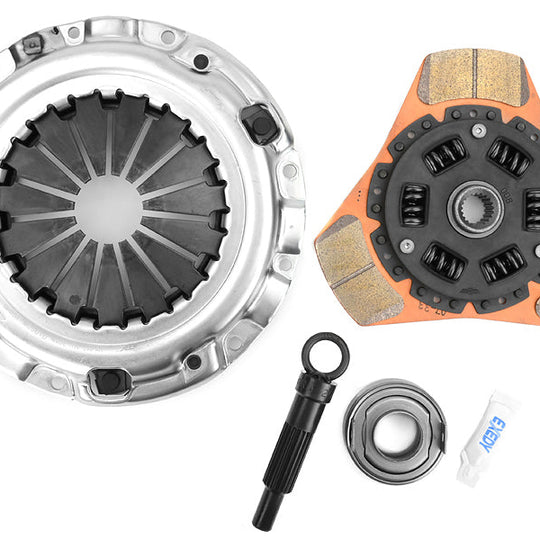Exedy Stage 2 Cerametallic Clutch Kit - 1991-1996 Dodge Stealth / 1992-1996 Eagle Summit / 1990-1998 Talon / 1990-1994 Plymouth Laser / 1992-1994 Colt / 1991-1997 Mitsubishi Galant / 1990-1999 Eclipse / 1991-1999 3000GT / 1992-1995 Expo
