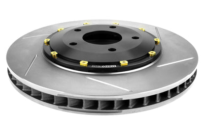 Stoptech 2-Piece Aerorotor and Hat 330x24 Slotted Pair - 2003-2009 Nissan 350Z / Infiniti G35 (w/OEM Brembo)