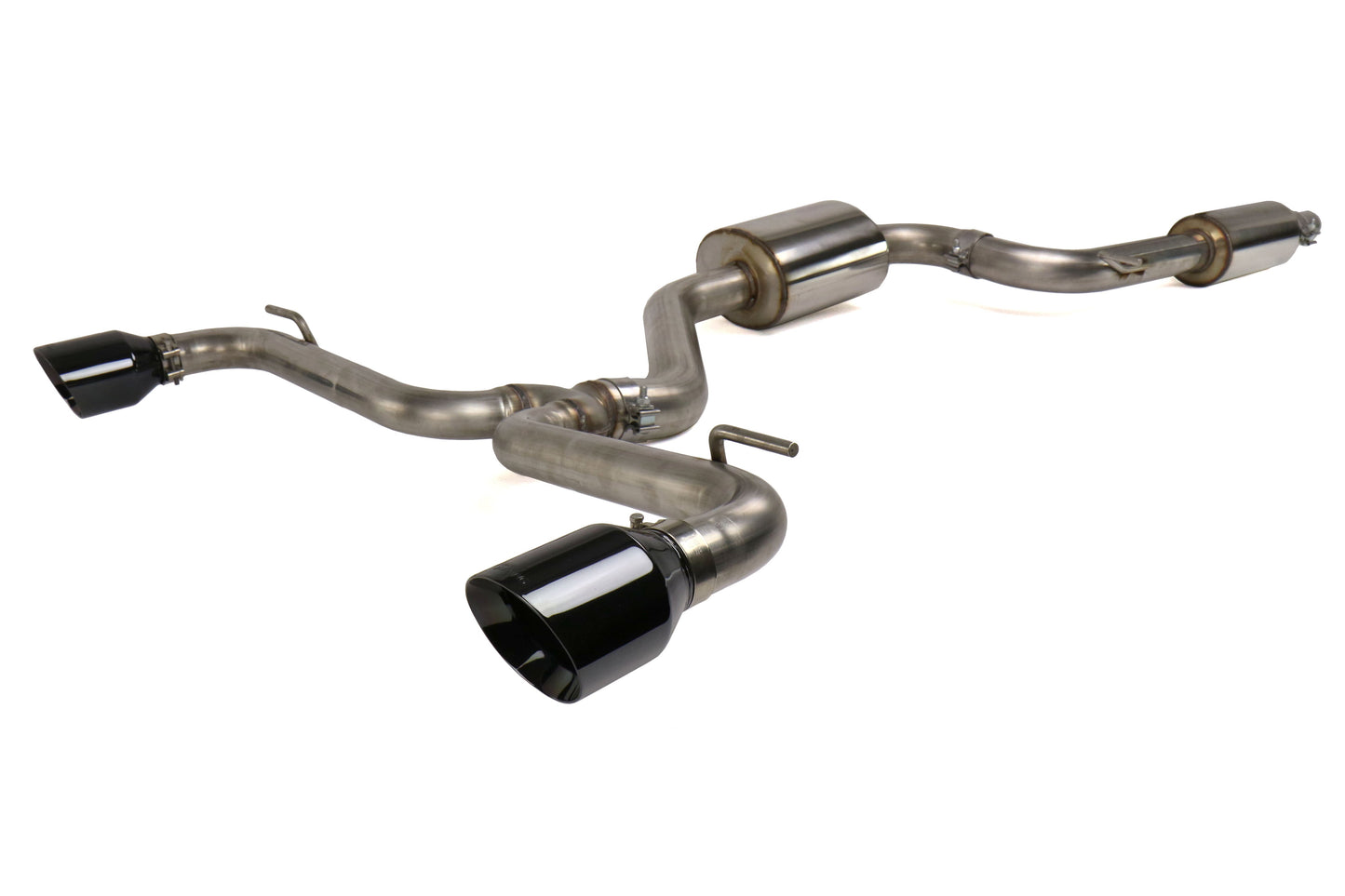 AWE Touring Edition Exhaust (Diamond Black Tips) - 2015-2019 Volkswagen GTI (Mk7)