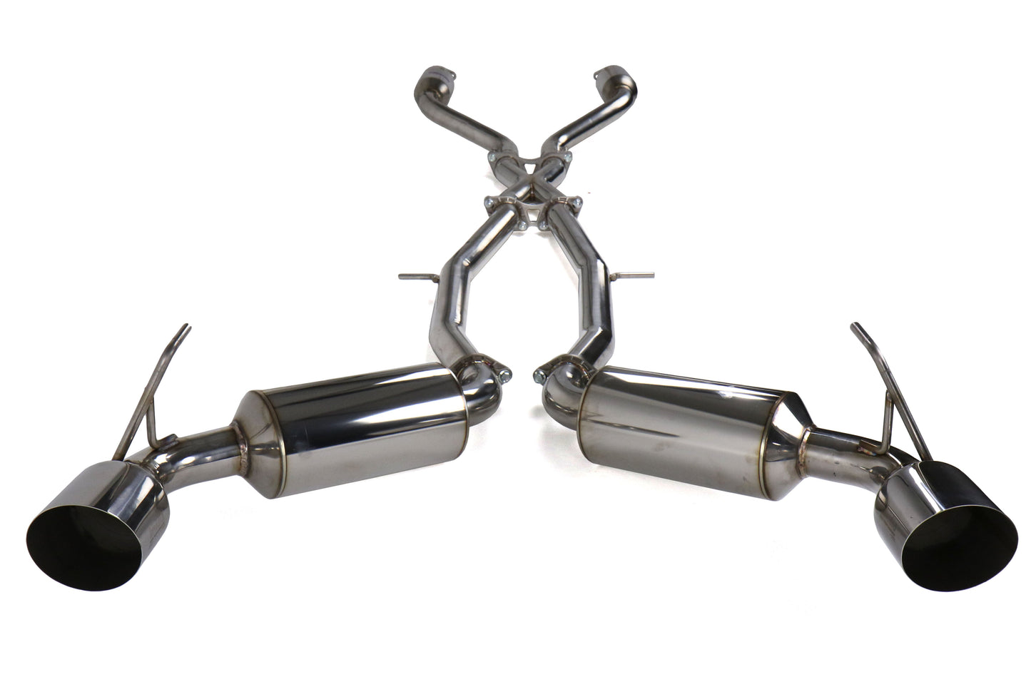 Invidia Dual N1 GT Cat Back Exhaust - Stainless Steel Tips - 2009-2016 Nissan 370Z