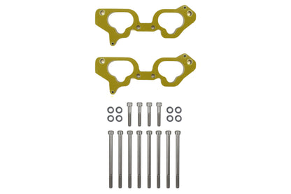 Torque Solution Phenolic Thermal Intake Spacers 19mm  - 2002-2014 Subaru WRX / STI / 2005-2006 Baja / 2004-2013 Forester / 2005-2012 Legacy / 2005-2009 Outback / 2005-2006 Saab 9-2X