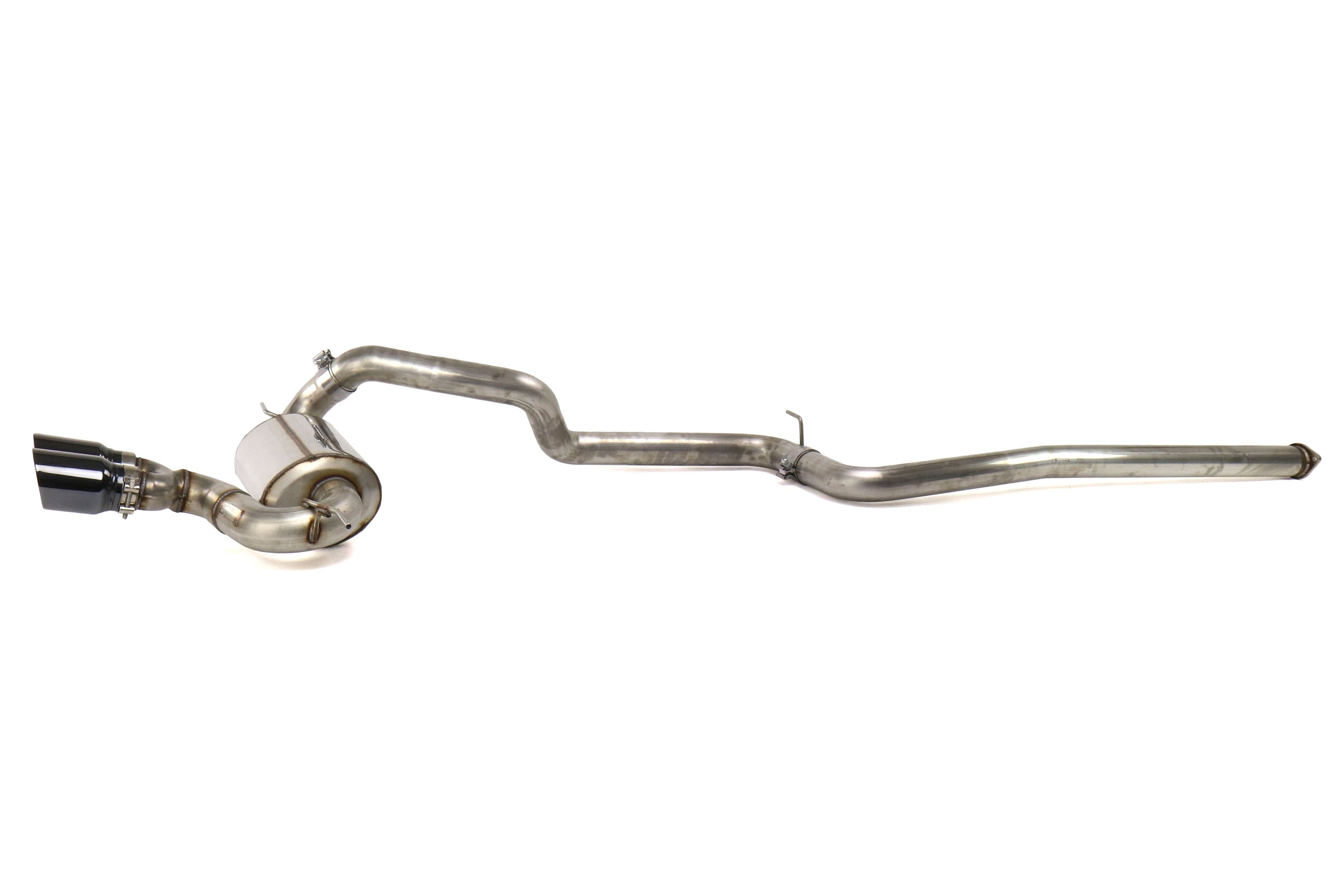 AWE Touring Edition Non-Resonated Cat-Back Exhaust (Diamond Black Tips) - 2013-2018 Ford Focus ST