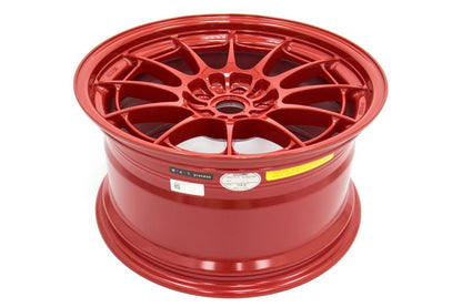 Enkei NT03+M Competition Red 18x9.5 +40 5x100 (Single Wheel) - 2013-2024 Subaru BRZ / Scion FR-S / Toyota GR86 / 2014-2018 Subaru Forester