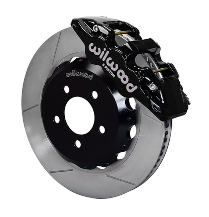 Wilwood AERO6 14in Front Kit Black - 2002-2021 Subaru WRX / 2004-2021 STI / 2003-2006 Baja / 1998-2013 Forester / 1994-2009 Legacy / 2000-2009 Outback