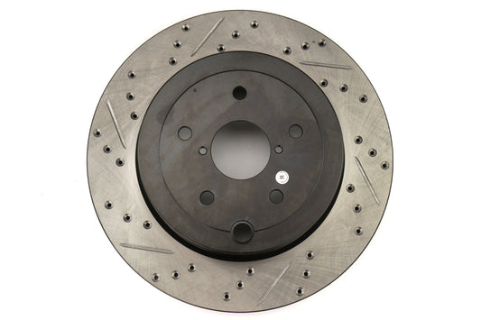 Stoptech Drilled and Slotted Rotor Single Rear Right - 2008-2017 Subaru STI
