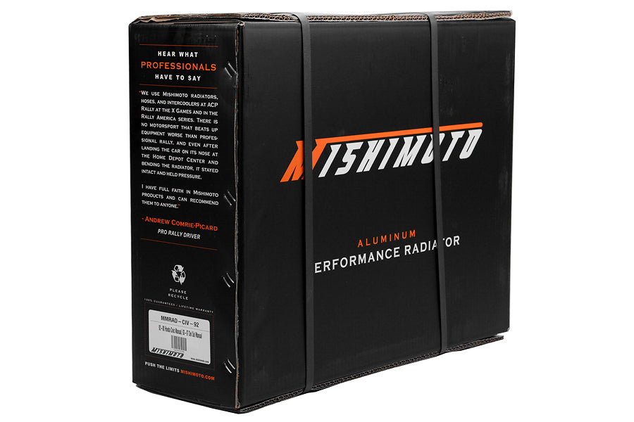 Mishimoto Performance Aluminum Radiator Manual Transmission - 1992-2000 Honda Civic