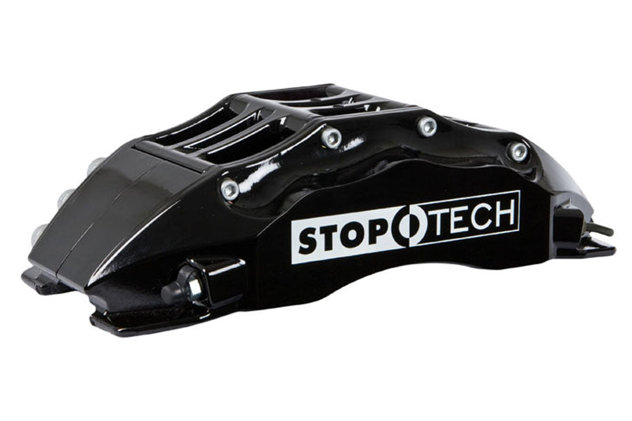 Stoptech ST-60 Big Brake Kit Front 355mm Black Slotted Rotors - Subaru Models (inc. 2002-2007 WRX)