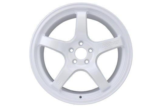 Rays Gram Lights 57CR Ceramic Pearl 17x9 +38mm 5x100 (Sold As Pair) - 2013-2024 Subaru BRZ / Scion FR-S / Toyota GR86 / 2014-2018 Subaru Forester
