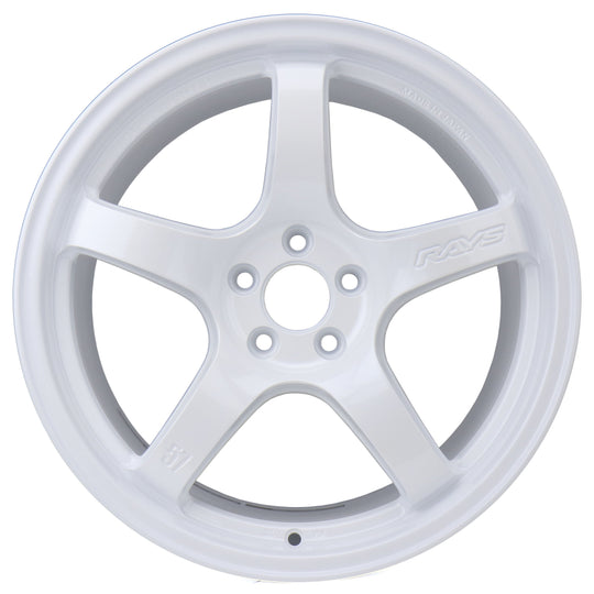 Rays Gram Lights 57CR Ceramic Pearl 17x9 +38mm 5x100 (Sold As Pair) - 2013-2024 Subaru BRZ / Scion FR-S / Toyota GR86 / 2014-2018 Subaru Forester