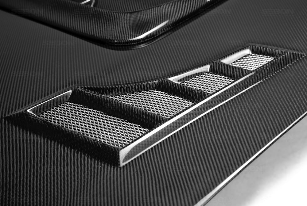Seibon Carbon Fiber CW Style Hood - 2006-2007 Subaru WRX / STI