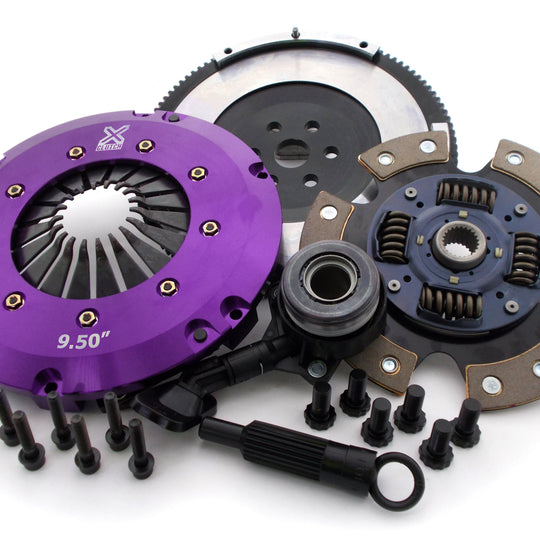 XClutch Stage 2R Extra Heavy Duty Sprung Ceramic Disc Kit - 2013-2018 Ford Focus ST