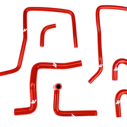 Mishimoto Silicone Ancillary Hose Kit Red - 2006-2007 Subaru WRX / 2004-2007 STI
