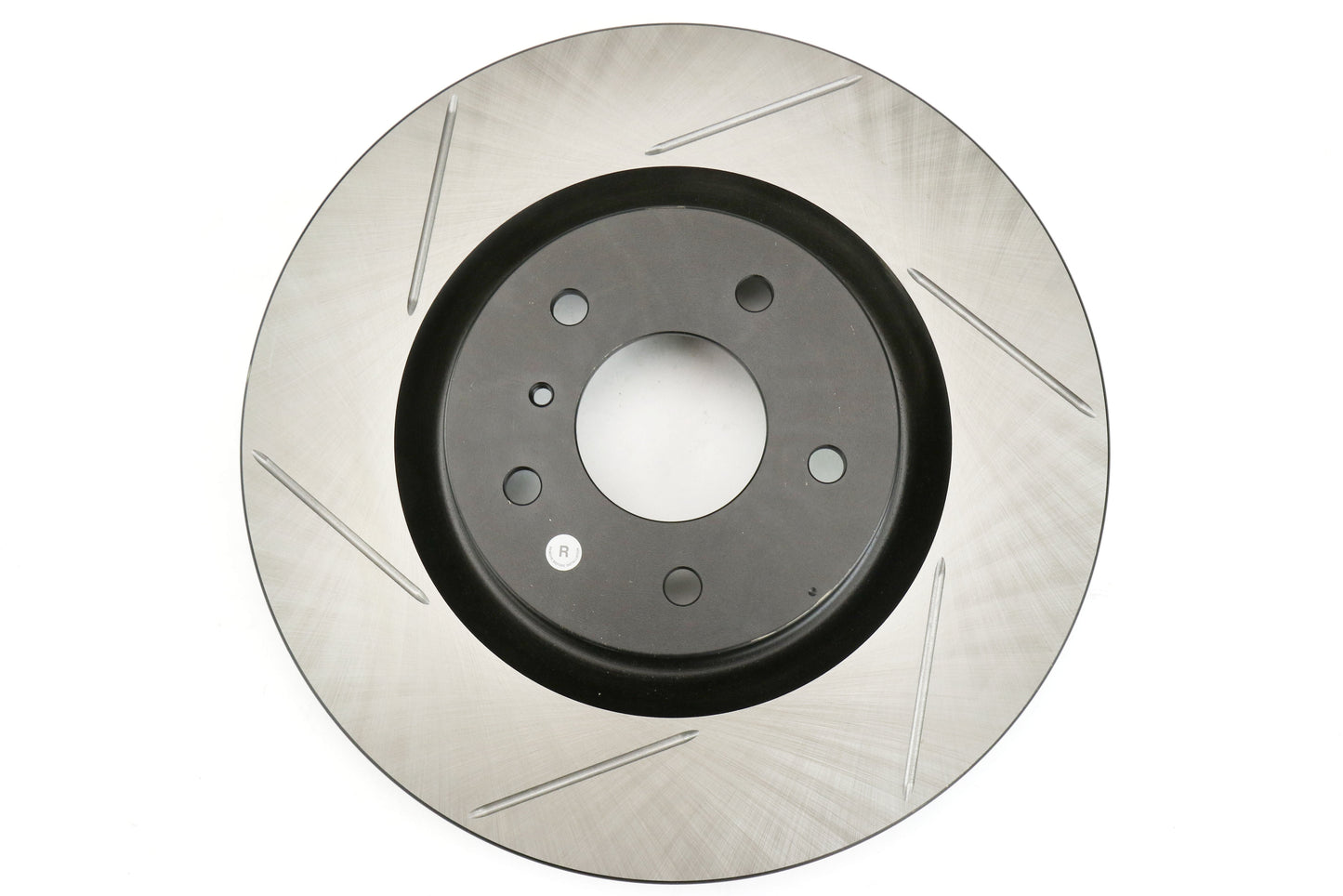 Stoptech Front Right Slotter Rotor w/OEM Brembo Brakes - 2003-2009 Nissan 350Z / Infiniti G35 (w/OEM Brembo)
