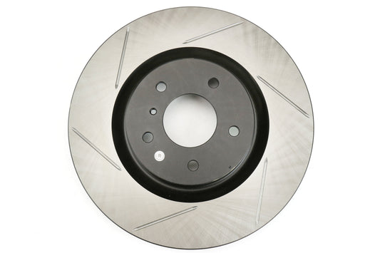 Stoptech Front Right Slotter Rotor w/OEM Brembo Brakes - 2003-2009 Nissan 350Z / Infiniti G35 (w/OEM Brembo)