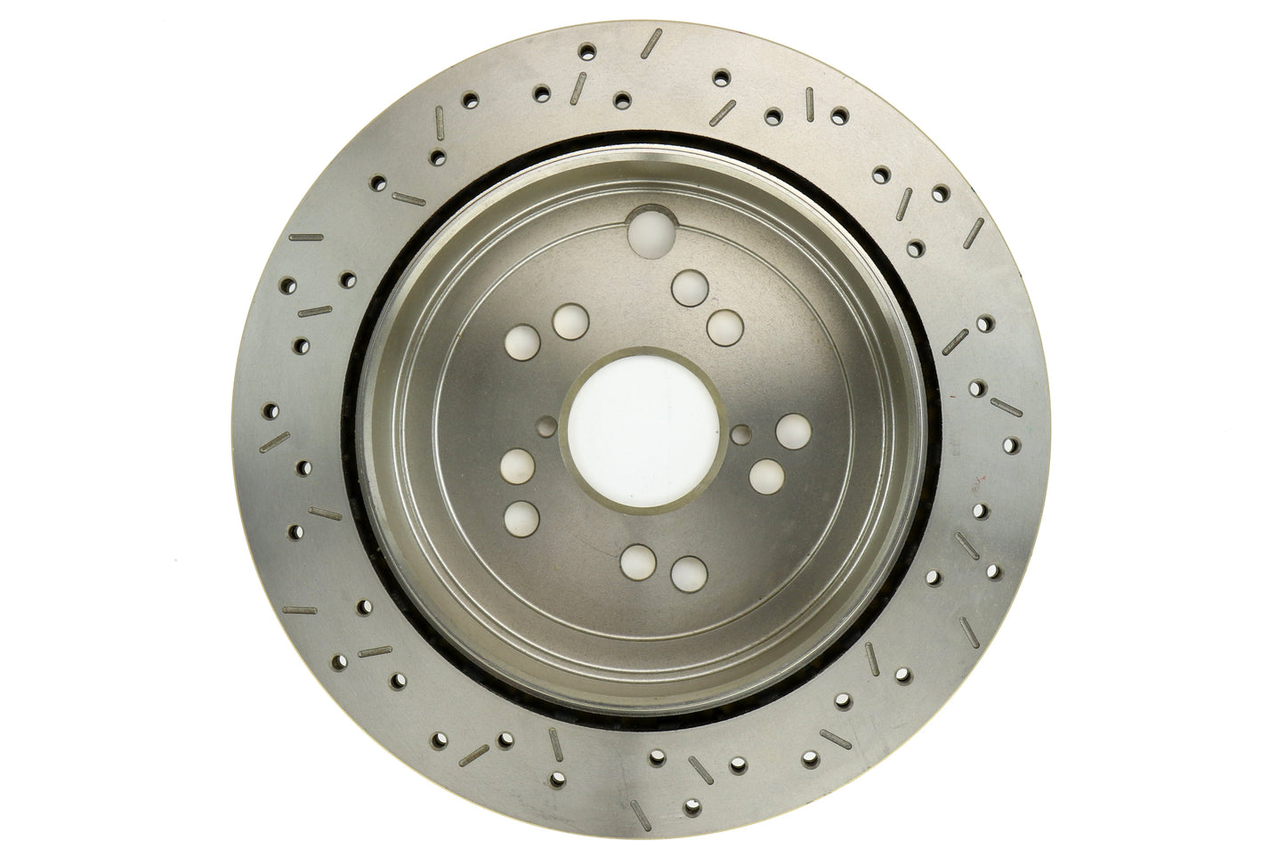 DBA 4000 Drilled/Slotted Rotor Pair Rear - 2013-2016 Scion FR-S / 2013-2020 Subaru BRZ / 2017-2019 Toyota 86