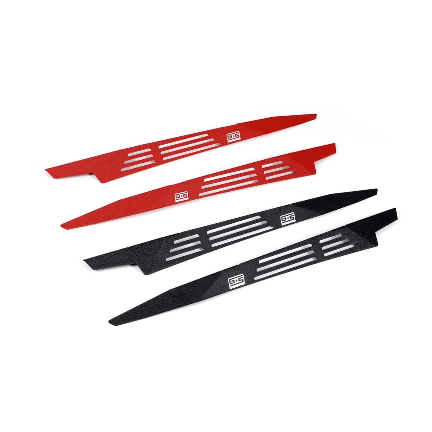 GrimmSpeed Fender Shrouds (Red) - 2008-2014 Subaru WRX / STI
