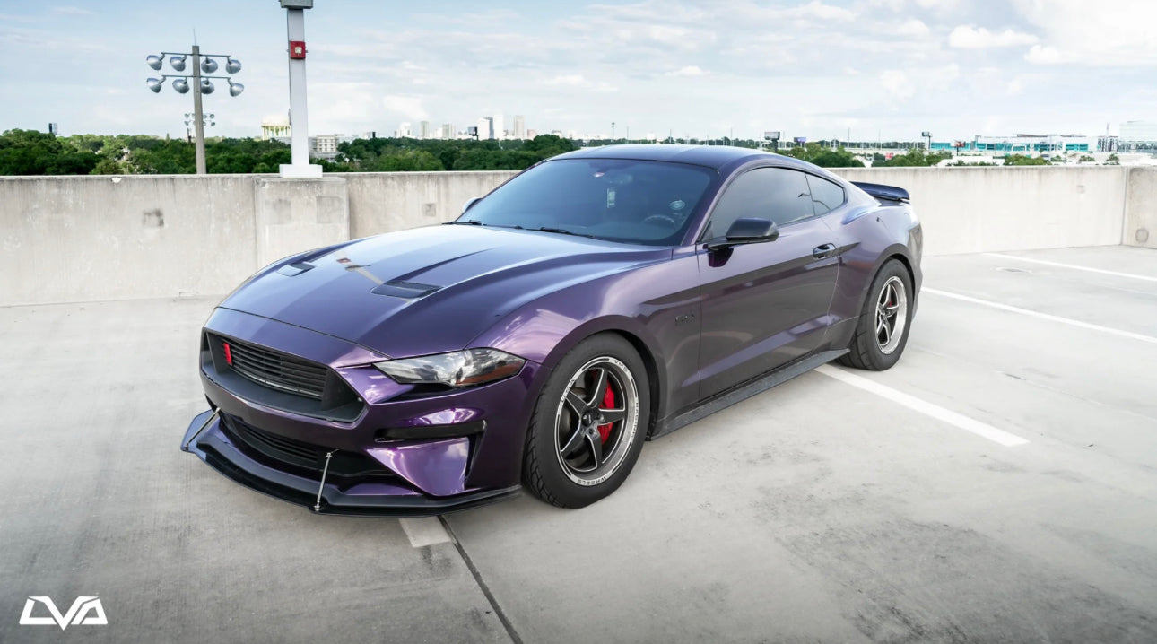 LVA Ford Mustang Non PP 2018-2023 Front Splitter.