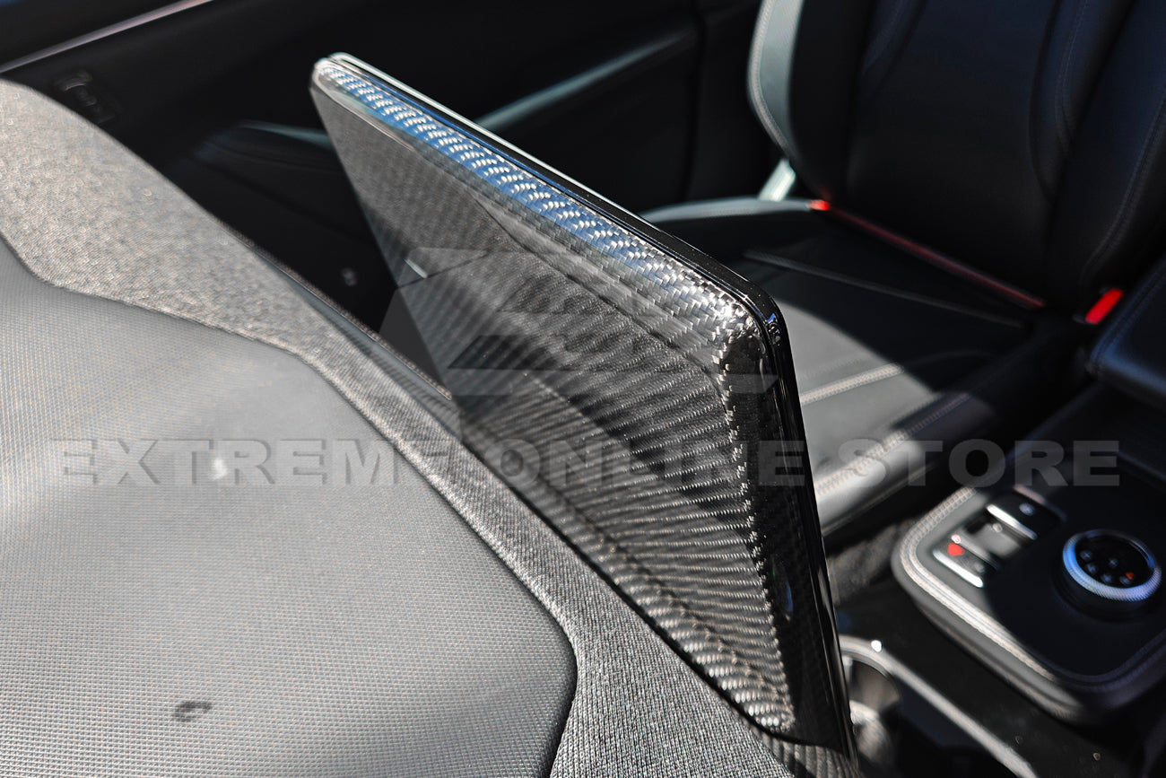 2021+ Ford Mustang Mach-E DRY CARBON FIBER Navigation Monitor Cover