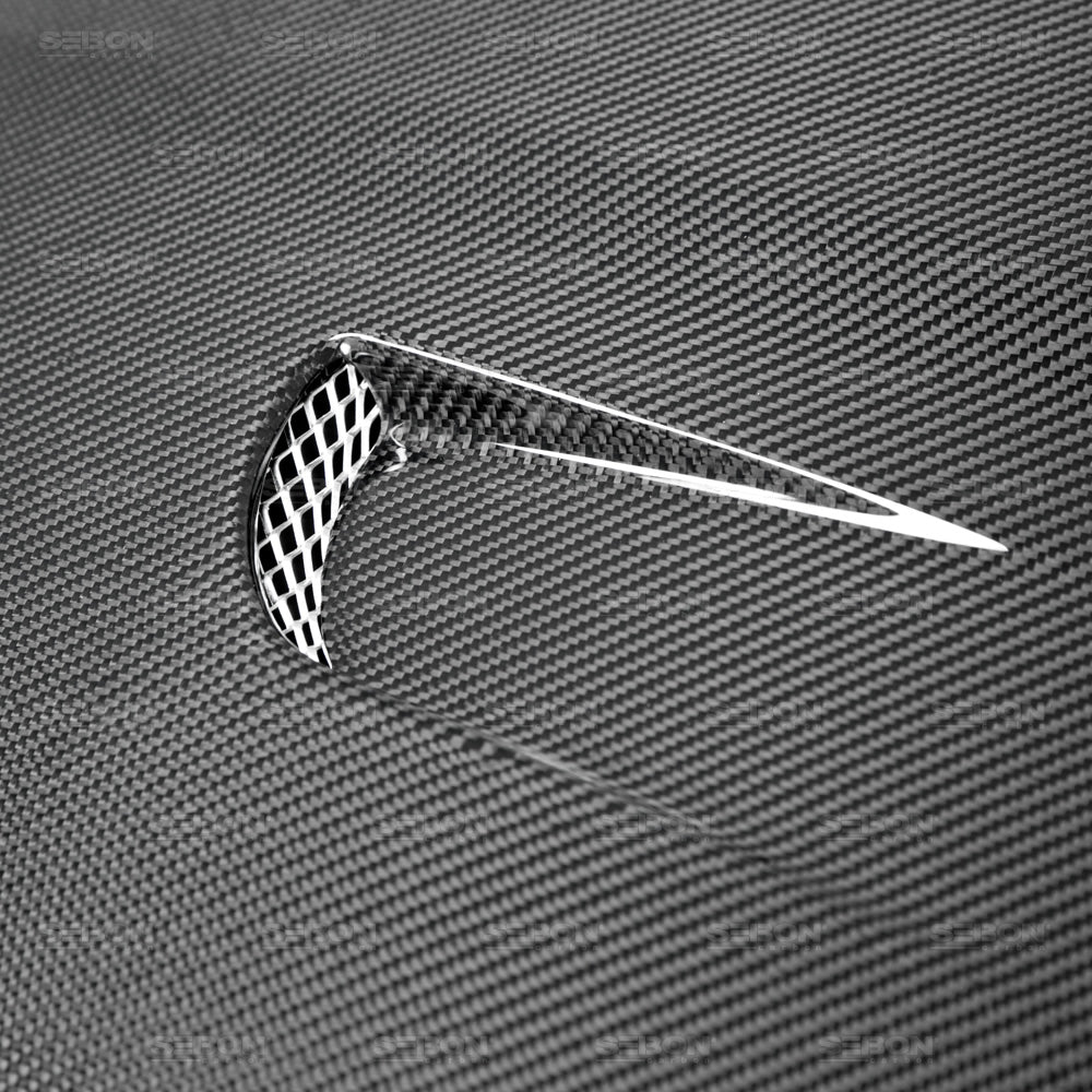 Seibon Carbon Fiber TM Style Hood - 2014-2019 Ford Fiesta