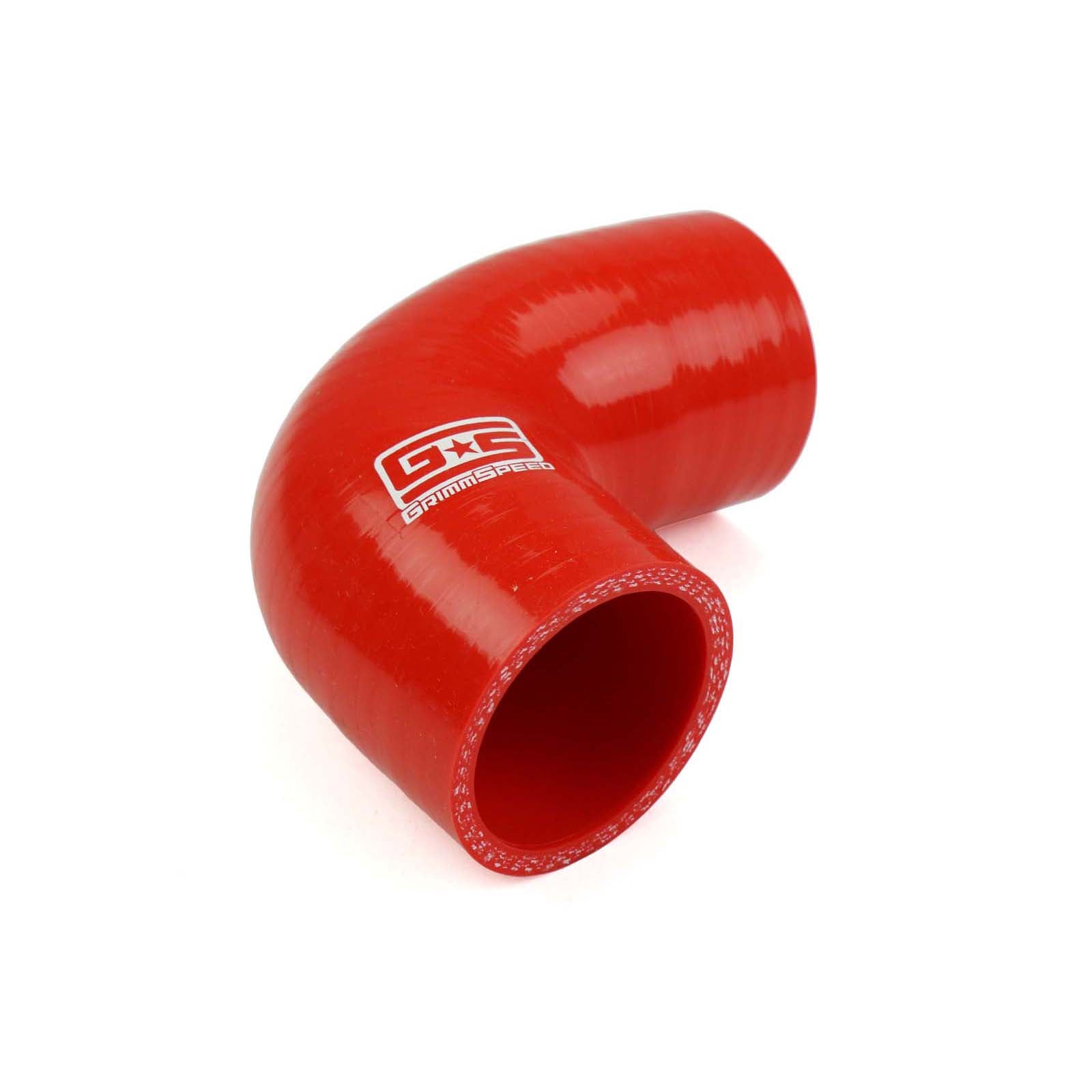 Grimmspeed TMIC Y-Pipe Kit Red - Subaru Models (inc. 2002-2007 WRX / 2004+ STI)