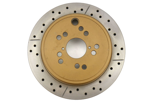 DBA Street Series Cross Drilled and Slotted Rear Rotors - 2013-2021 Scion FR-S / Subaru BRZ / Toyota 86