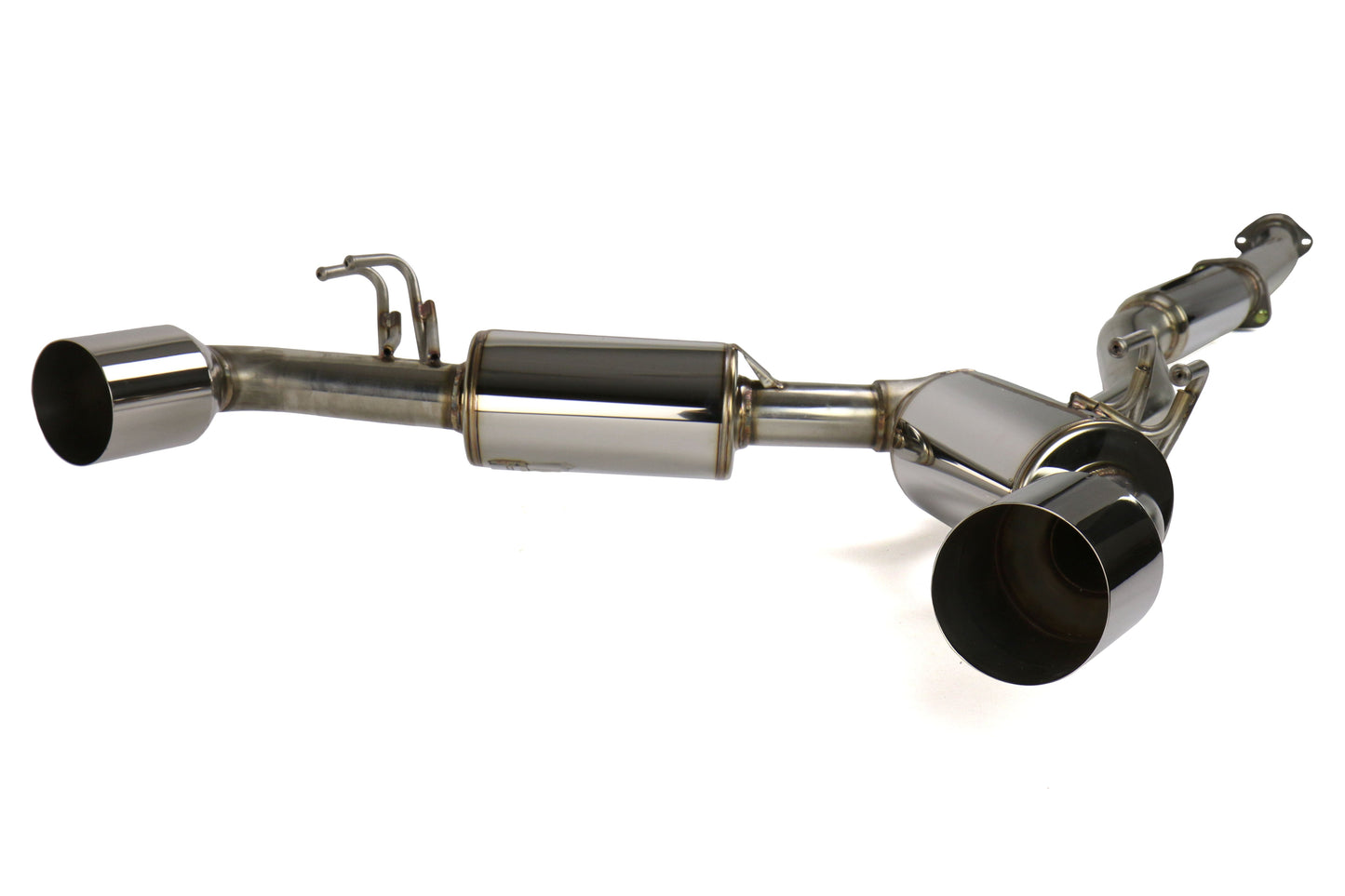 MXP Comp RS Cat Back Exhaust Stainless Steel - 2008-2015 Mitsubishi Evo X
