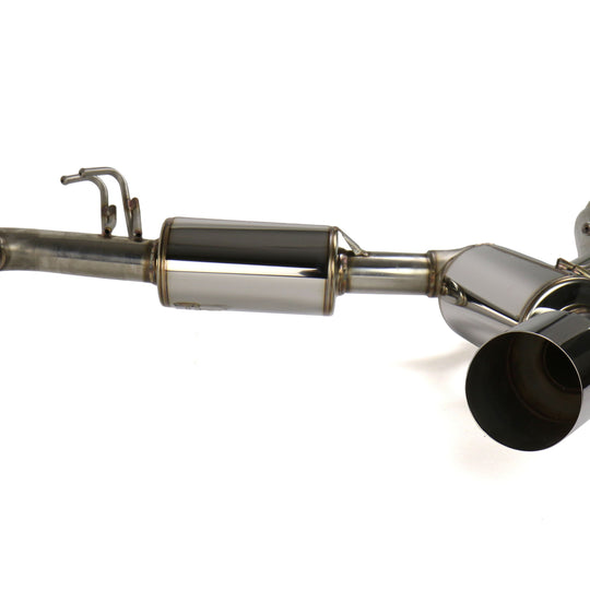 MXP Comp RS Cat Back Exhaust Stainless Steel - 2008-2015 Mitsubishi Evo X
