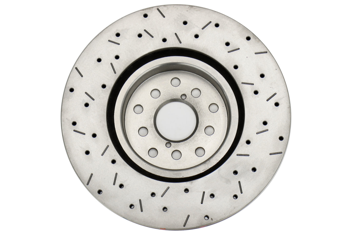 DBA 4000 Series Drilled/Slotted Front Rotor SIngle - Subaru Models (inc. 2015-2021 WRX / 2014-2017 Forester XT)