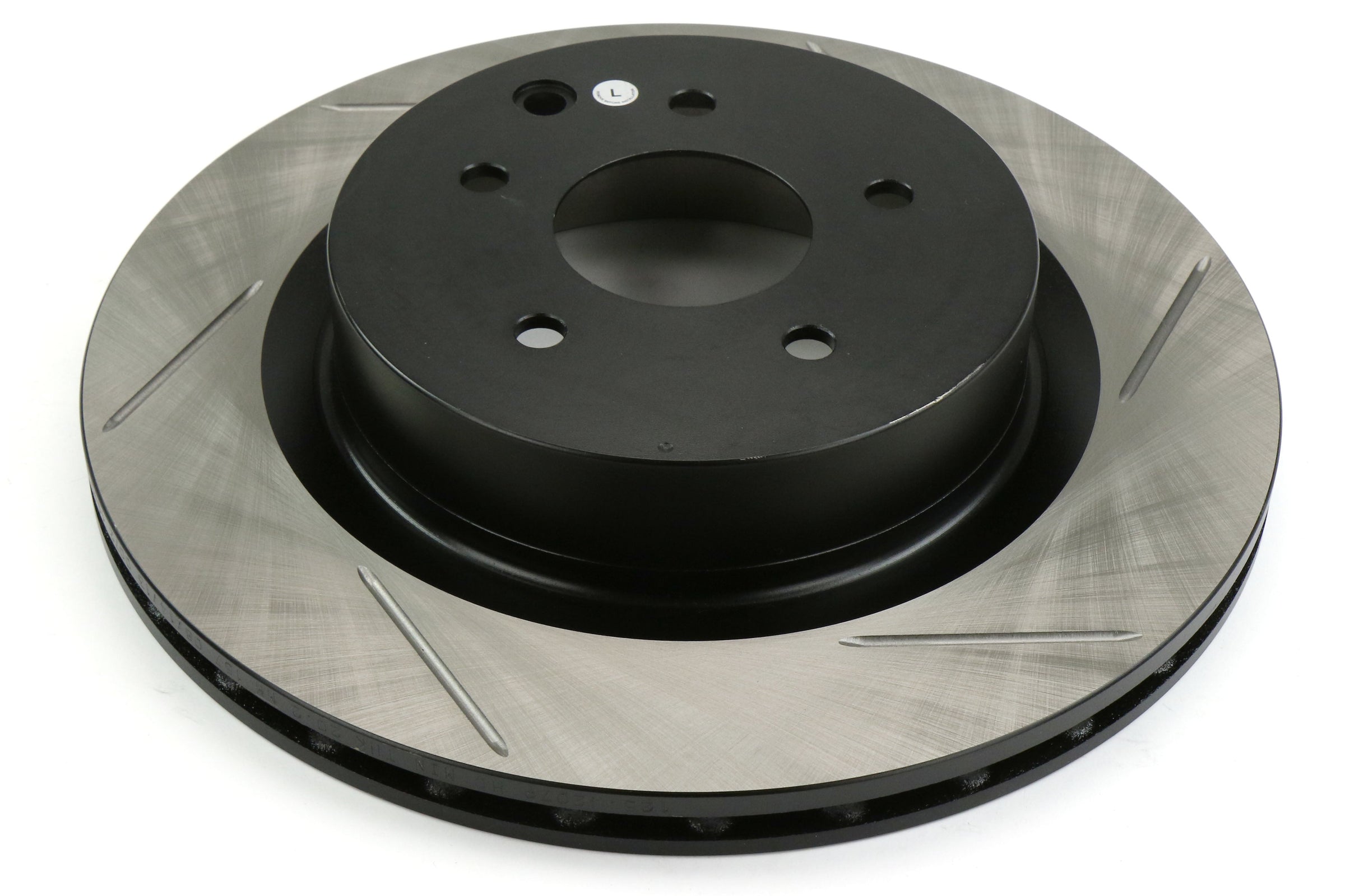 Stoptech Rear Left Slotter Rotor w/OEM Brembo Brakes - 2003-2009 Nissan 350Z / Infiniti G35 (w/OEM Brembo)