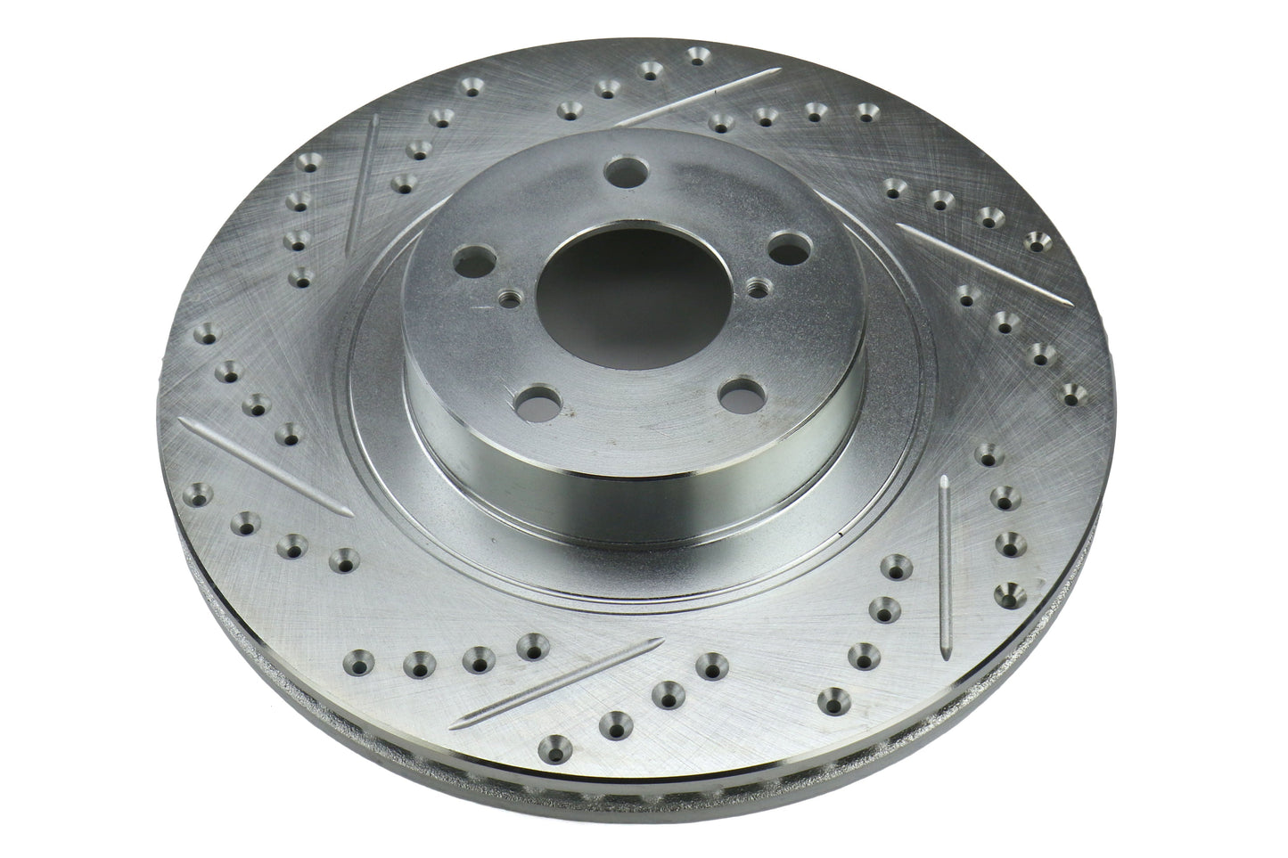 Stoptech C-Tek Sport Drilled and Slotted Rotor Single Front Right - Subaru Models (inc. 2009-2014 WRX)