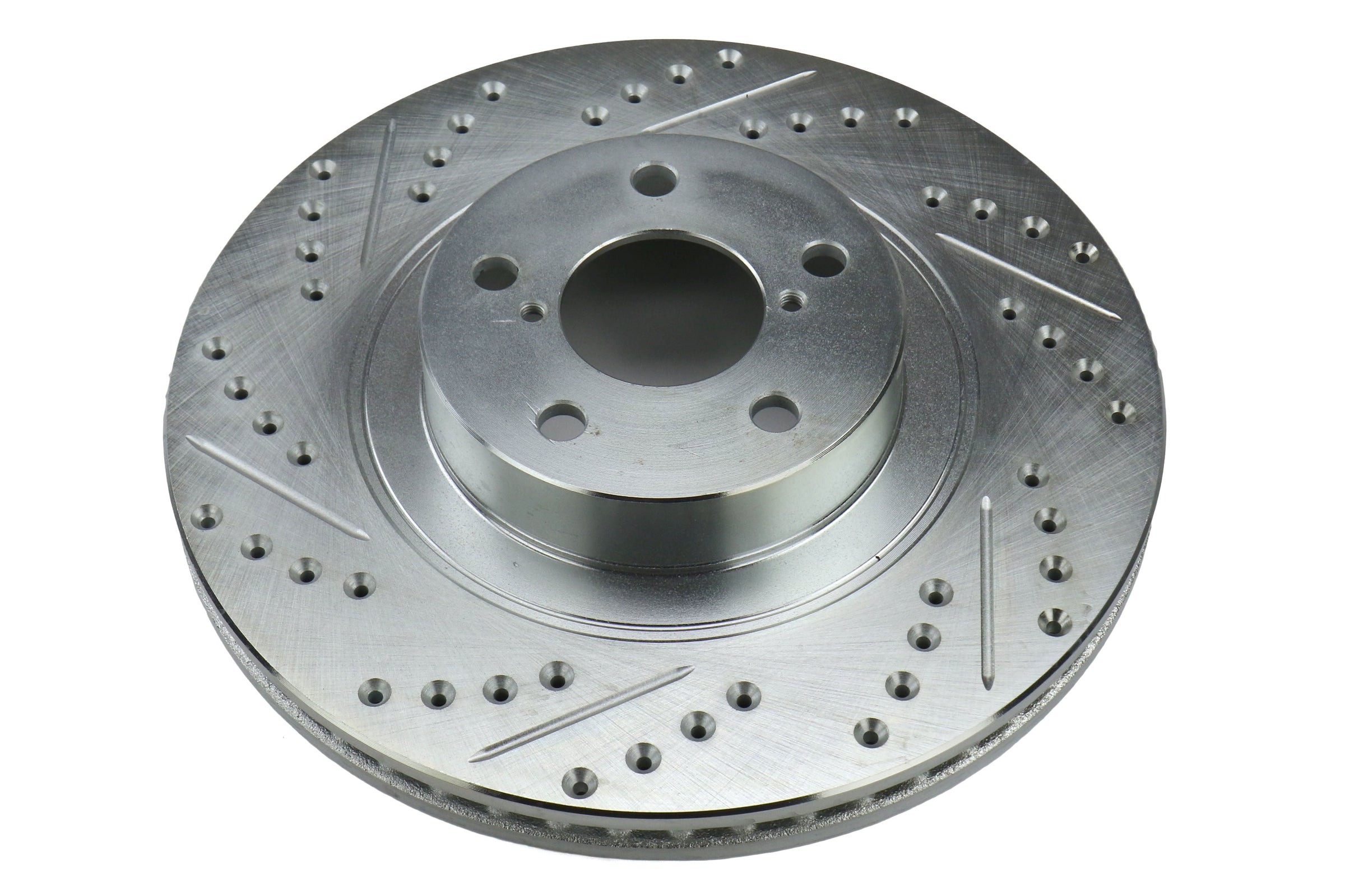 Stoptech C-Tek Sport Drilled and Slotted Rotor Single Front Right - Subaru Models (inc. 2009-2014 WRX)