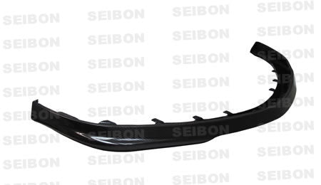 Seibon Carbon Fiber DL Style Front Lip - 2003-2005 Mitsubishi Evo 8