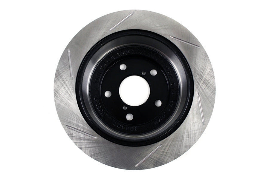 Stoptech Street Axle Pack Slotted Rear - Subaru Models (inc. 2003-2005 WRX / 2003-2008 Forester)