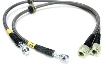 Stoptech Stainless Steel Brake Lines Front - Subaru Models (inc. 2008-2021 WRX / STI)