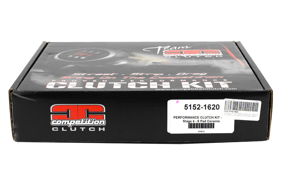 Competition Clutch Stage 4 6-Puck Clutch Kit - 2008-2015 Mitsubishi Evo X