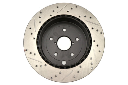 Stoptech Drilled and Slotted Rotor Single Front Right - 2015-2026 Subaru WRX