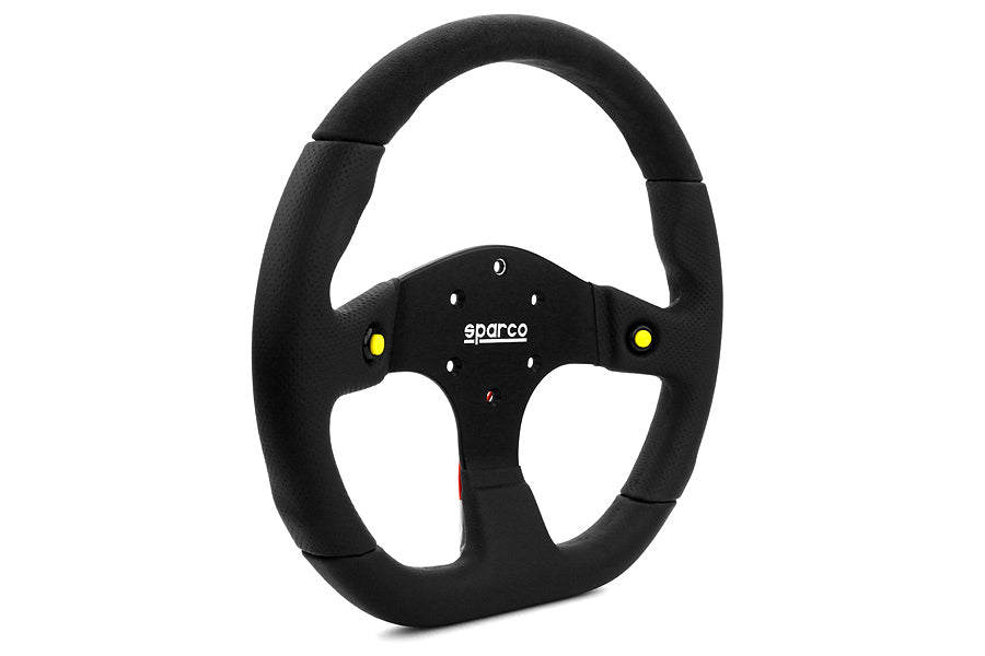 Sparco Steering Wheel L999 Black Alcantara/Leather - Universal