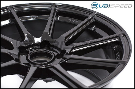 Enkei TS10 Black 18x9.5 +35 5x114.3 (Single Wheel) - 2015-2024 Subaru WRX / 2015-2021 STI / 2019-2024 Forester