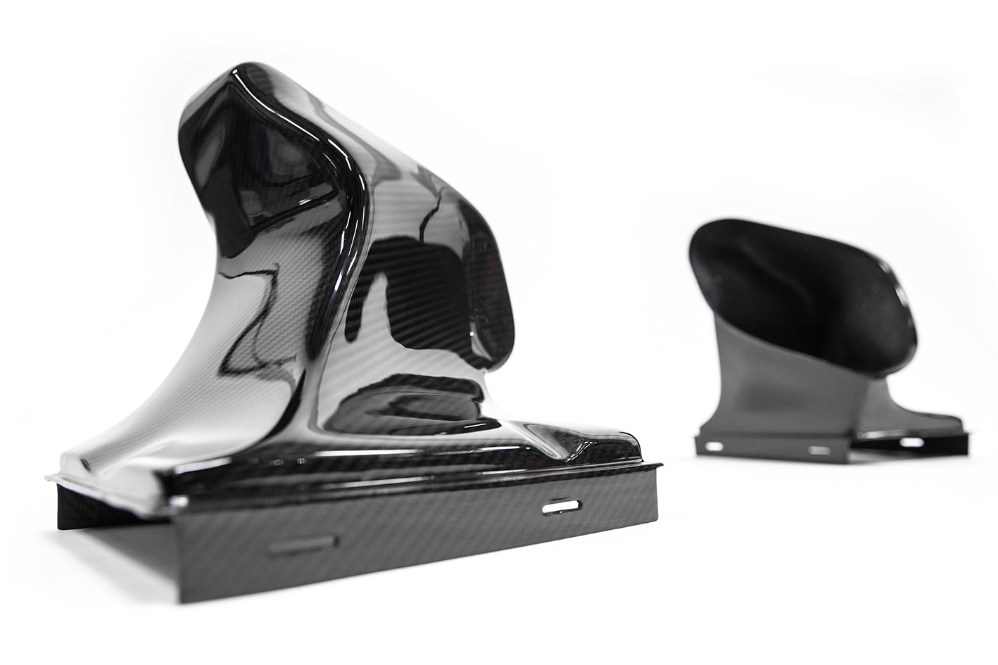 AMS Alpha Intercooler Kit with Carbon Fiber Shrouds - Porsche Models (inc. 2017-2018 Carrera / Targa)