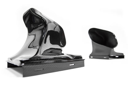 AMS Alpha Intercooler Kit with Carbon Fiber Shrouds - Porsche Models (inc. 2017-2018 Carrera / Targa)