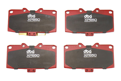 DBA XP650 Track Performance Front Brake Pads - 2006-2007 Subaru WRX