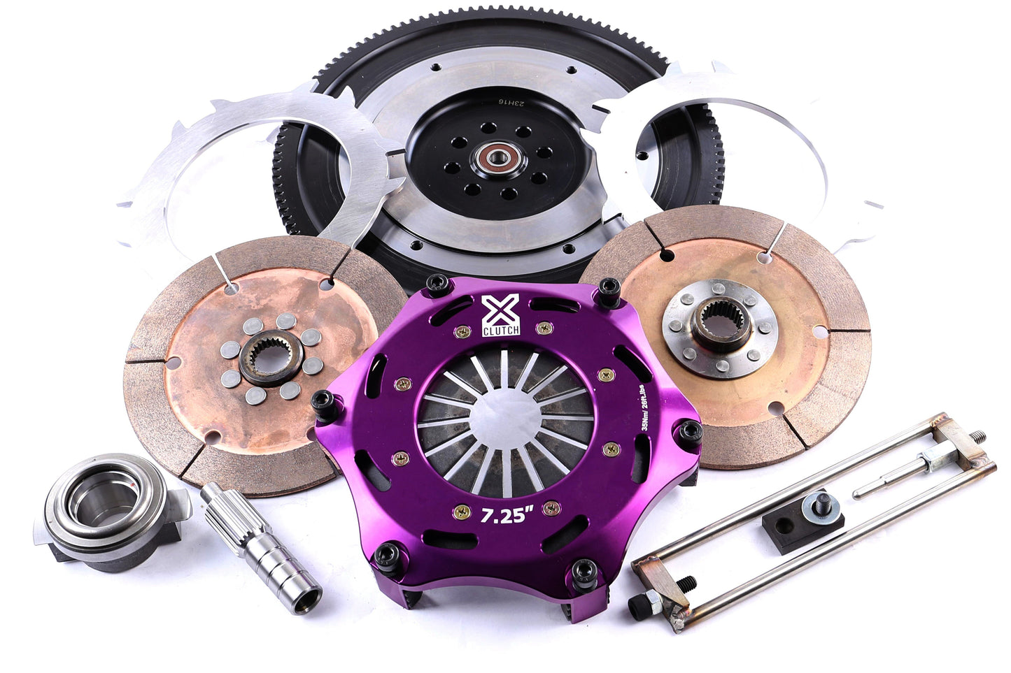 XClutch Twin Solid Ceramic Clutch Kit 02-05 WRX / 03-05 Baja / 04-06 Forester / 08-12 Legacy / 08-09 Outback