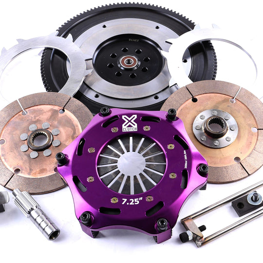 XClutch Twin Solid Ceramic Clutch Kit 02-05 WRX / 03-05 Baja / 04-06 Forester / 08-12 Legacy / 08-09 Outback