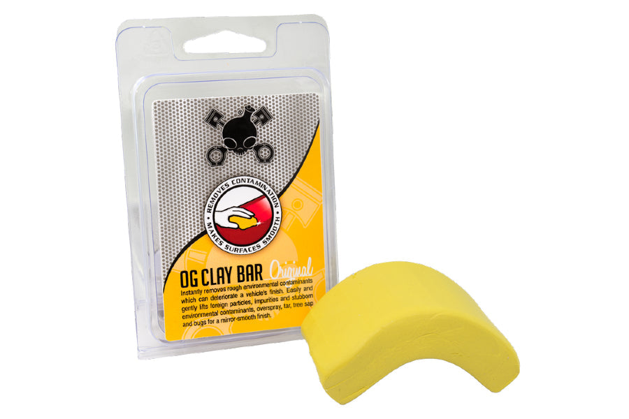 Chemical Guys OG Clay Bar Light/Medium 100 Gram Bar Yellow - Universal