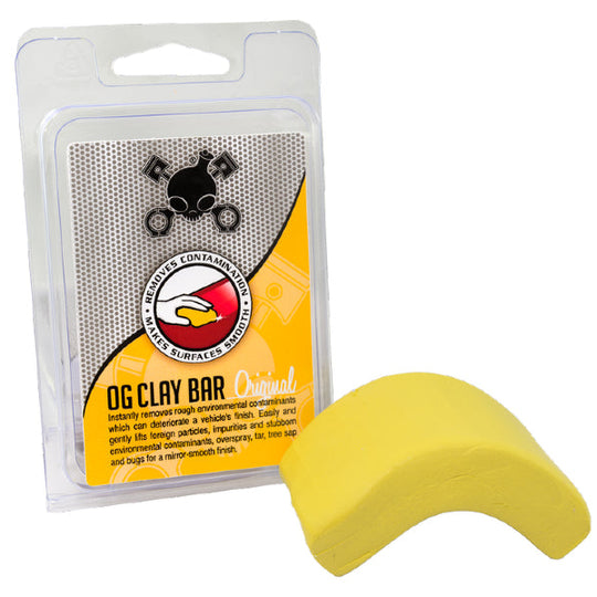 Chemical Guys OG Clay Bar Light/Medium 100 Gram Bar Yellow - Universal