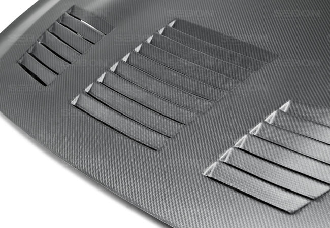 Seibon Dry Carbon Fiber GT Style Hood - 2009-2015 Nissan GT-R